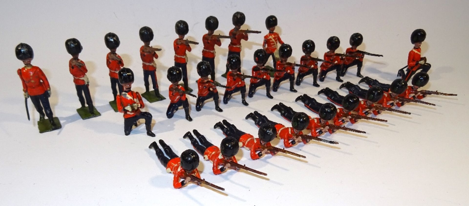 Britains firing Foot Guards