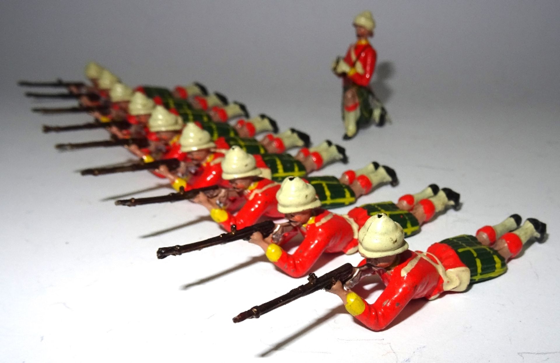 Britains set 118, Gordon Highlanders - Image 3 of 4