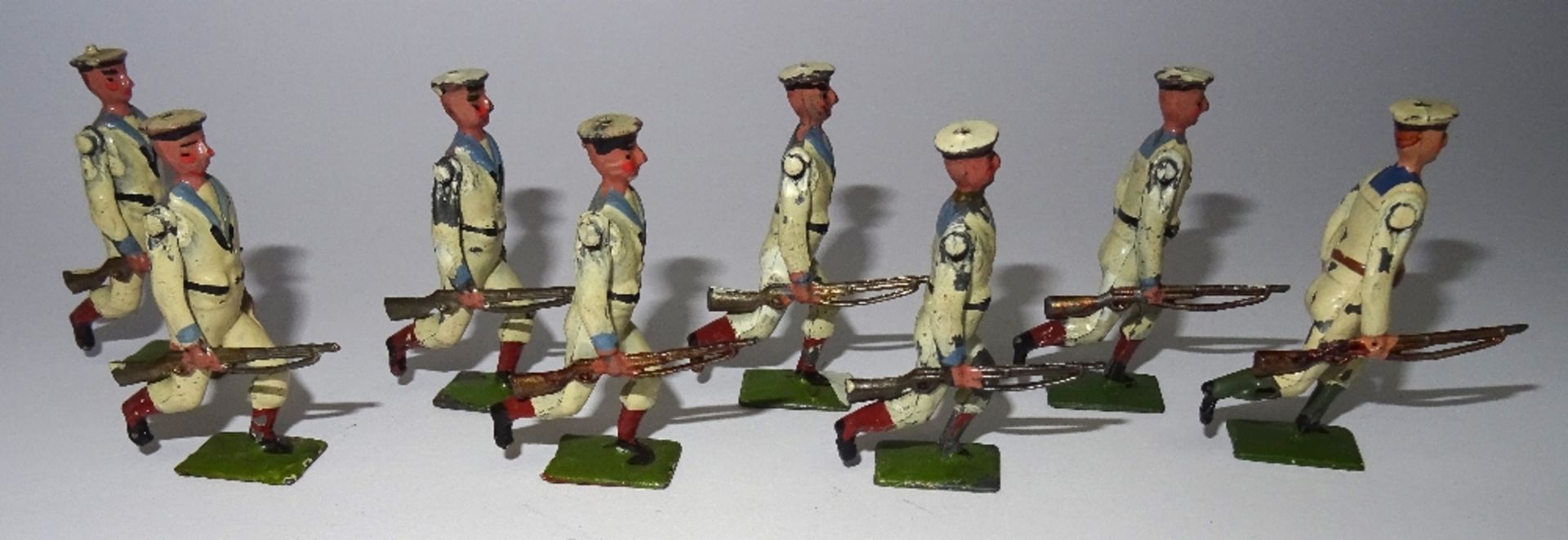 Britains from set 80, Royal Navy Whitejackets