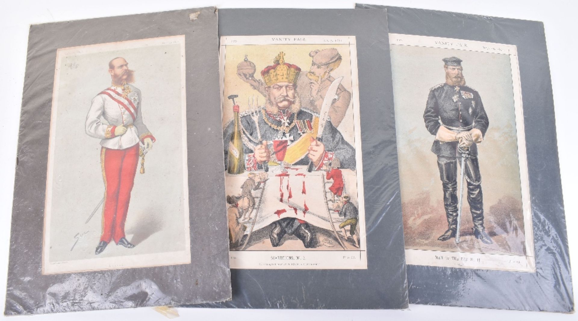 13x Imperial German c.1910 Original Colour Prints of Uniforms - Image 3 of 4