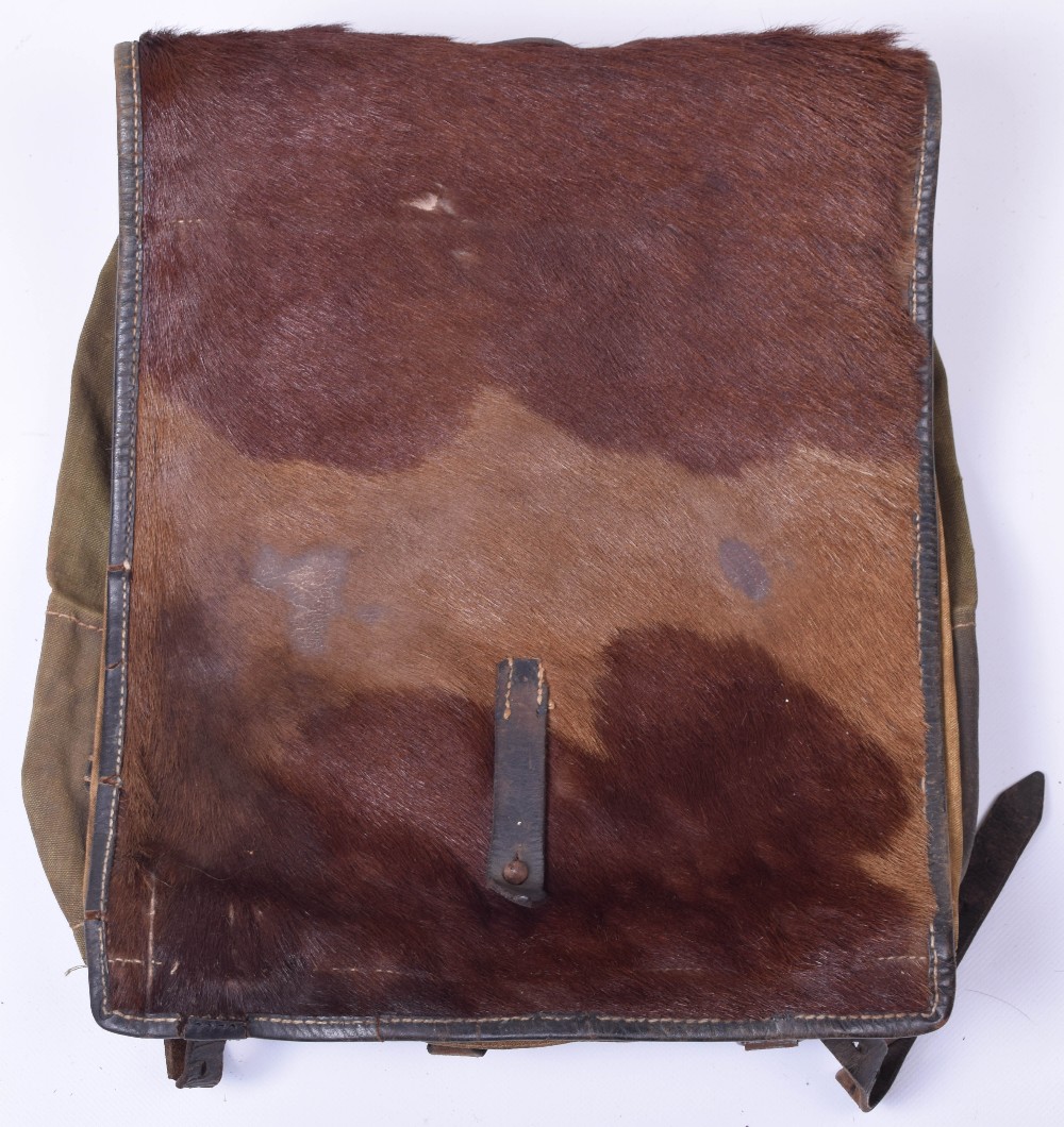 WW2 1941 Dated German Army Fur Backpack