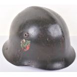 WW2 Bulgarian Steel Helmet