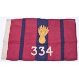 334th Field Squadron Royal Engineers Flag