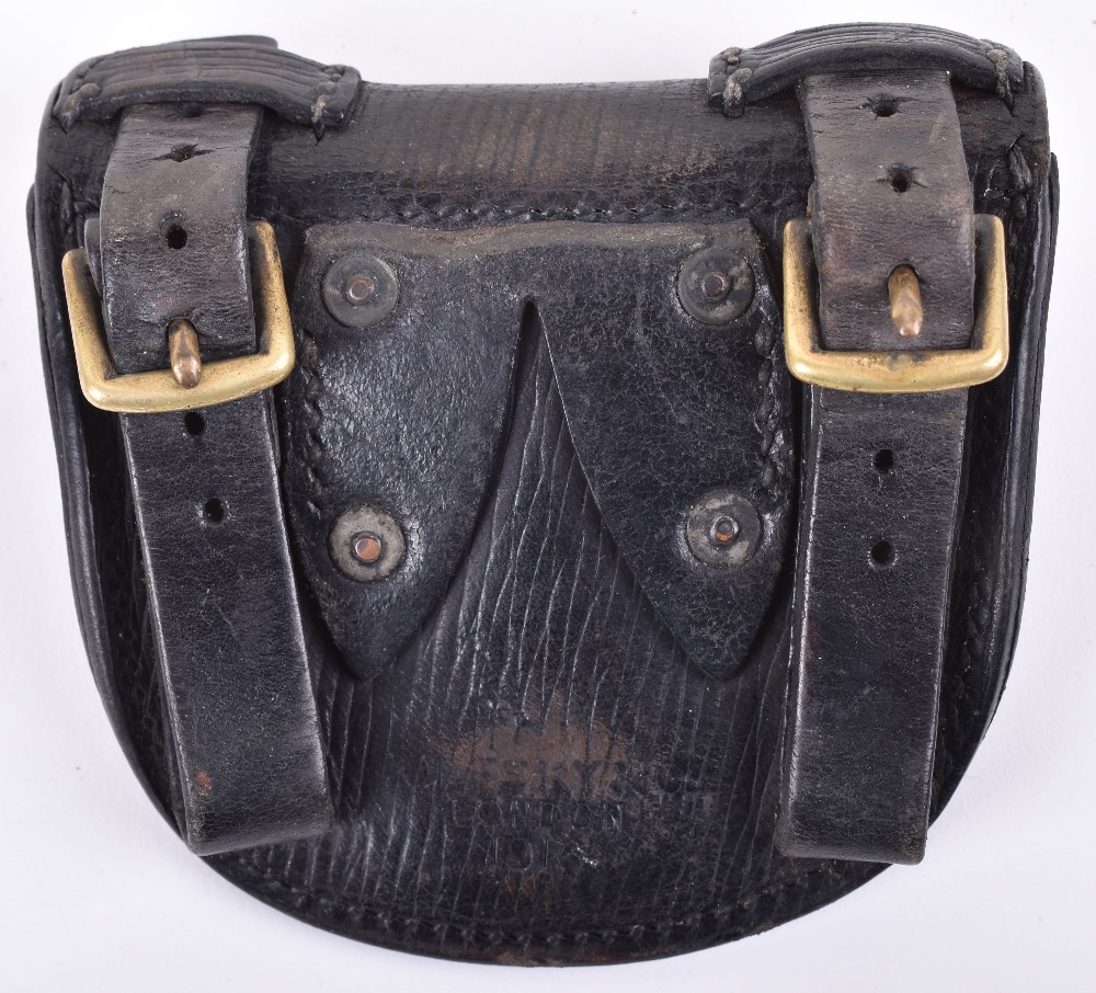 Scarce British WW1 Pistol Bullet Pouch for the 1914 Leather Equipment - Image 2 of 2