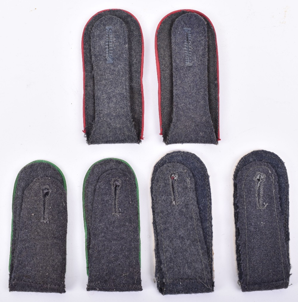 3x Pairs of WW2 German Luftwaffe Tunic Shoulder Boards - Image 2 of 2