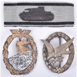 3x WW2 German Third Reich Award Badges