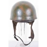 WW2 Style British Camouflaged Despatch Riders Steel Helmet