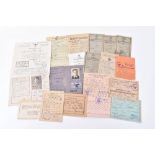 Grouping of Third Reich Paperwork