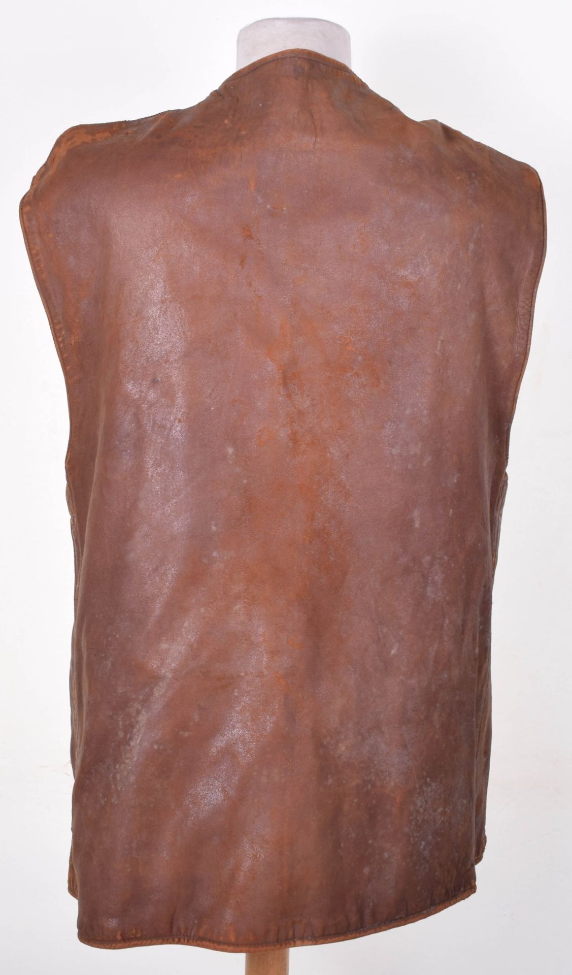 WW2 British Leather Jerkin - Image 4 of 8