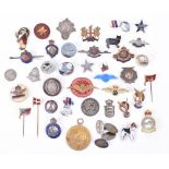 Quantity of Sweetheart and Lapel Badges