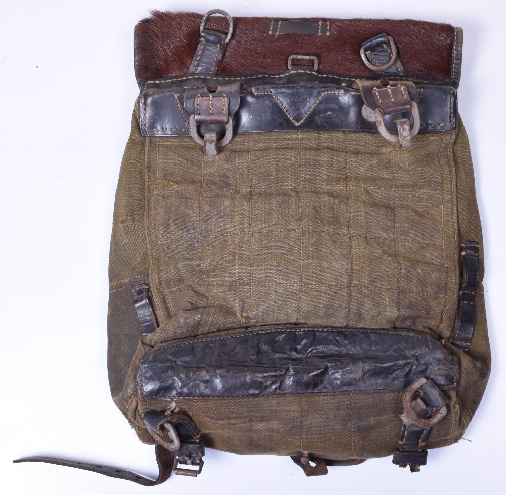 WW2 1941 Dated German Army Fur Backpack - Image 2 of 4