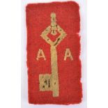82nd Heavy Anti-Aircraft Regiment Cloth Formation Sign