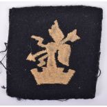 537th Searchlight Regiment Royal Artillery Cloth Formation Sign