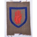 8th (Belfast) Heavy Anti-Aircraft Regiment Royal Artillery Cloth Formation Sign