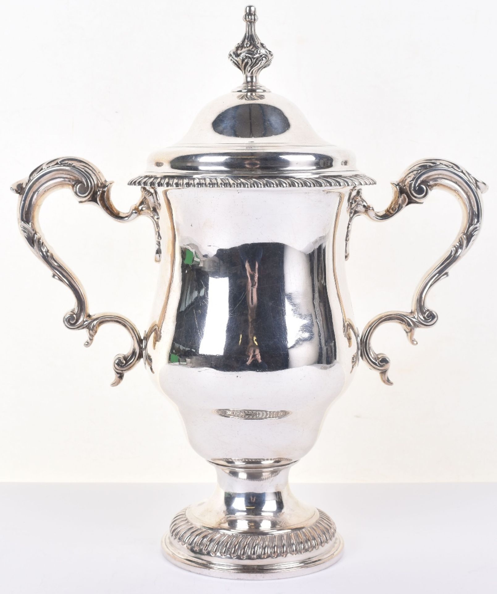 A George III silver trophy cup and cover, 1771, by James King I