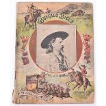 A Buffalo Bill Wild West booklet for the travelling troupe