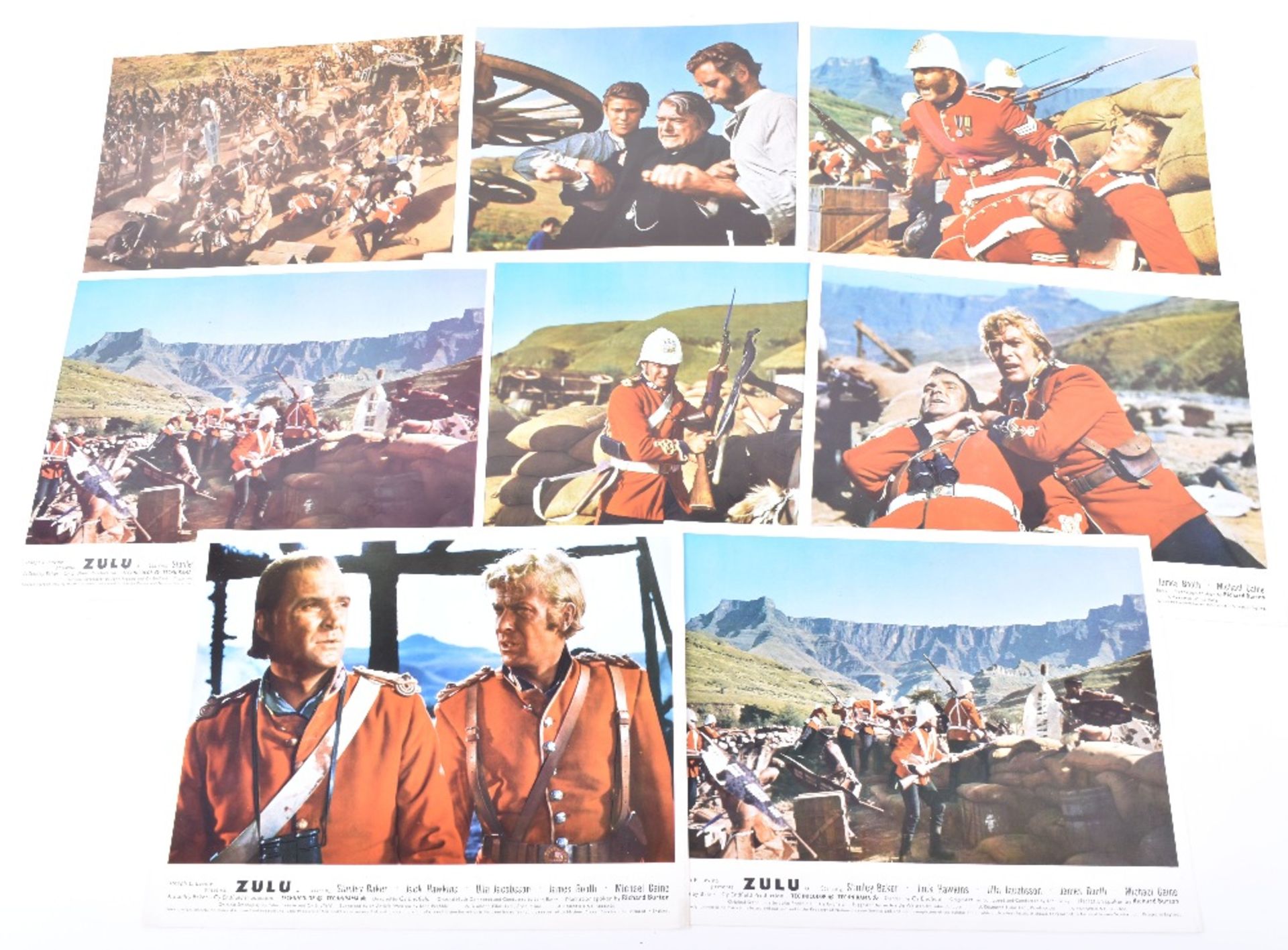 8x Zulu (1964) Front of House Film Stills - Image 3 of 3