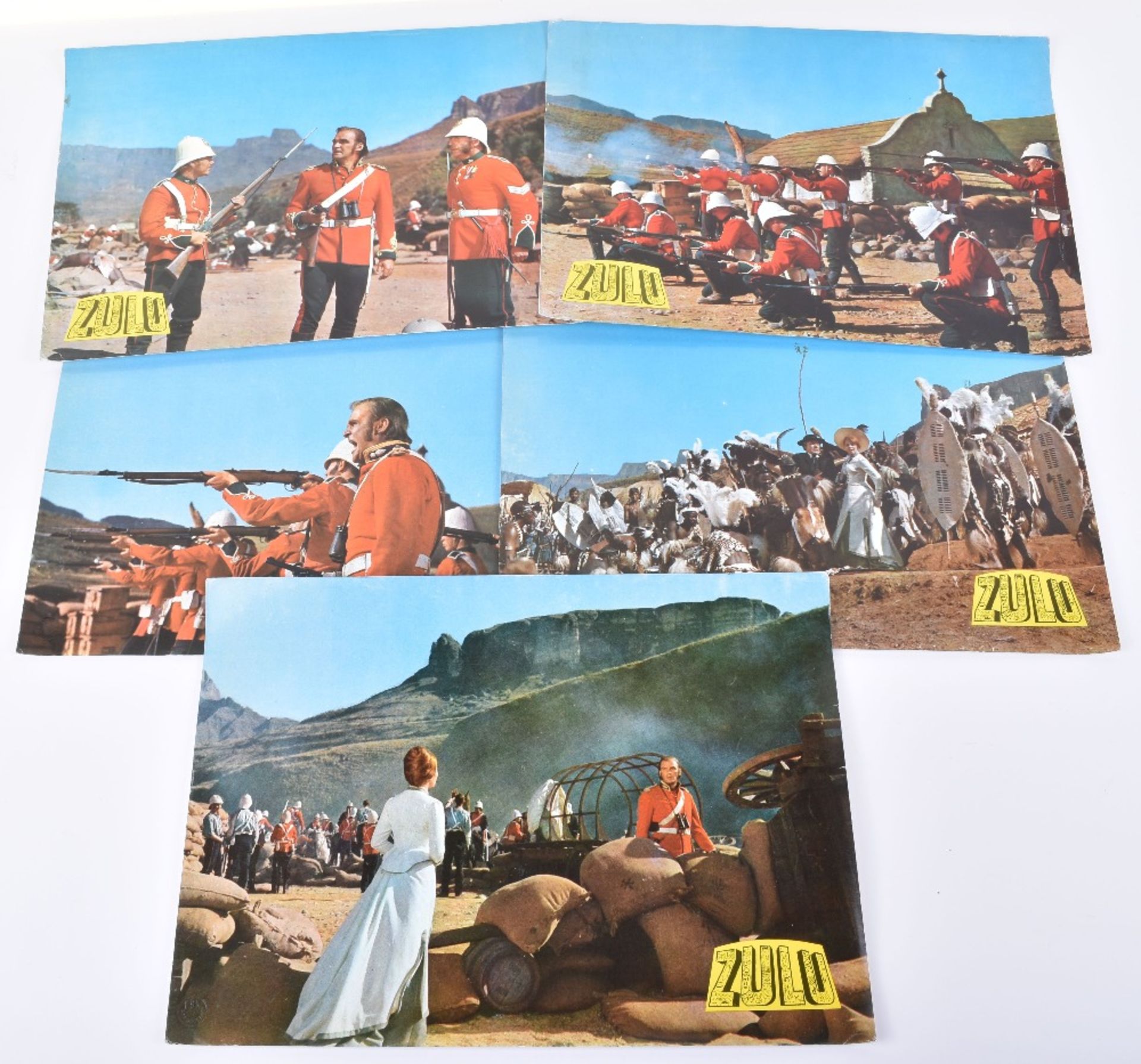 14x Original Cinema Lobby Cards for Zulu (1964) - Image 3 of 4