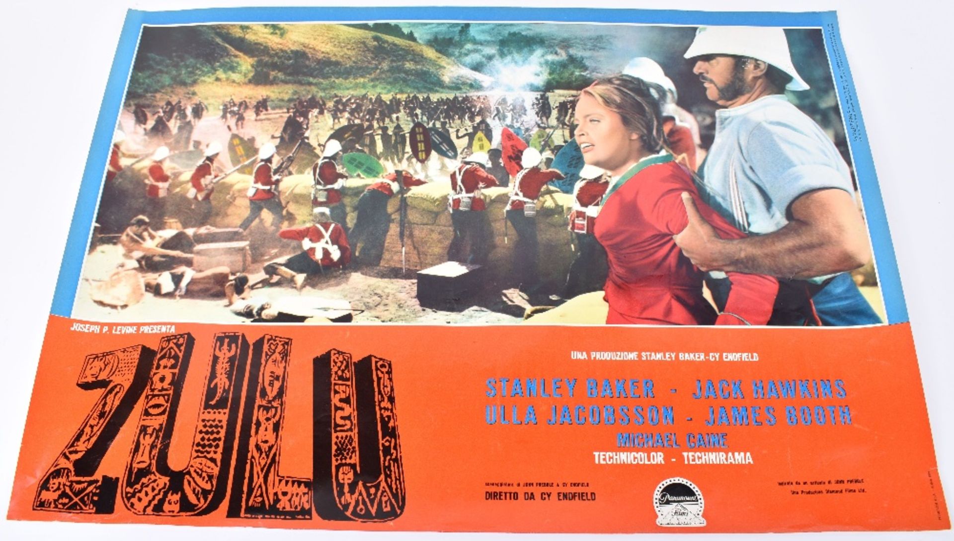 3x Zulu Motion Picture (1964) Lobby Posters - Image 4 of 4