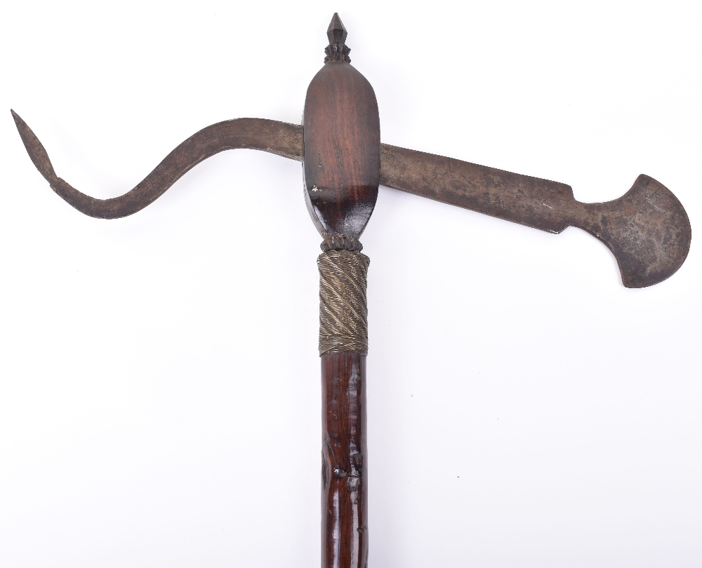 Zulu / African Tribal Battle Axe - Image 3 of 7