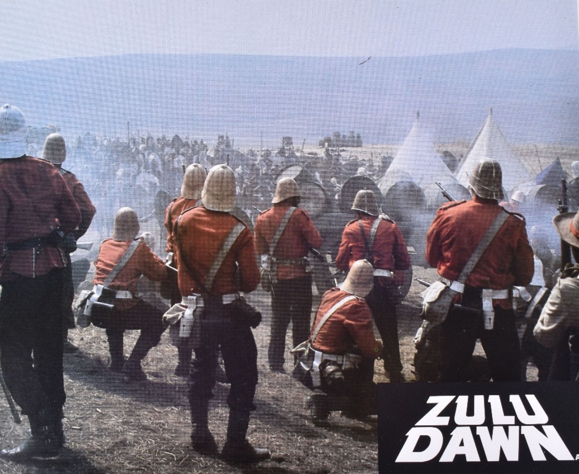 10x Front of House / Lobby Cards for the Motion Picture Zulu Dawn (1979)