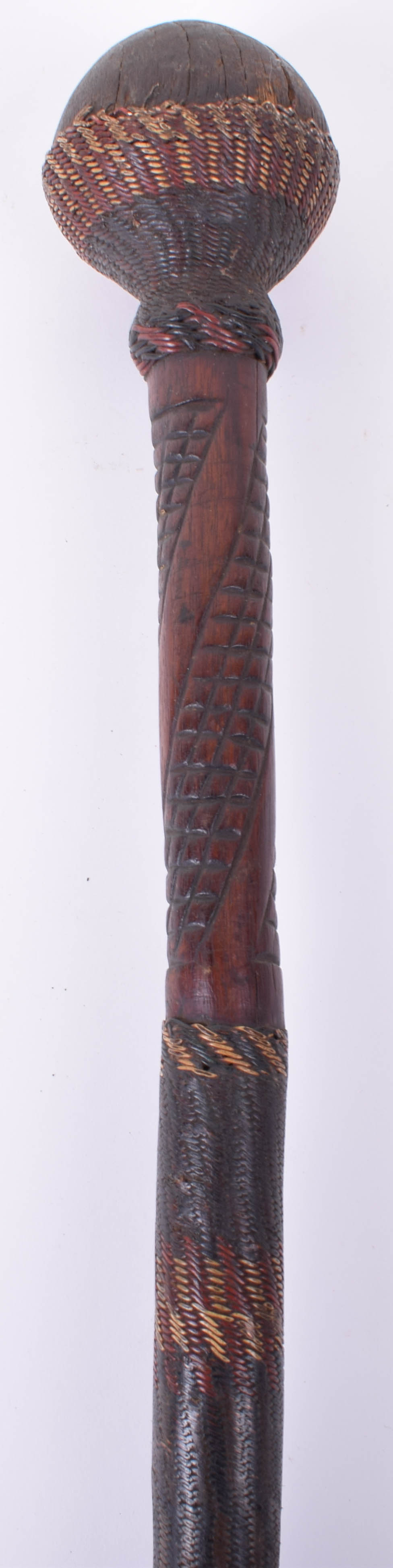 Zulu Ceremonial Knobkerrie - Image 4 of 8