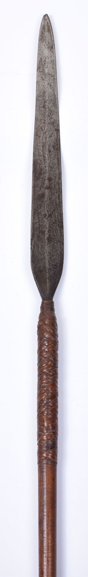 Large Early Zulu Warriors Spear “Assegai” - Image 5 of 10