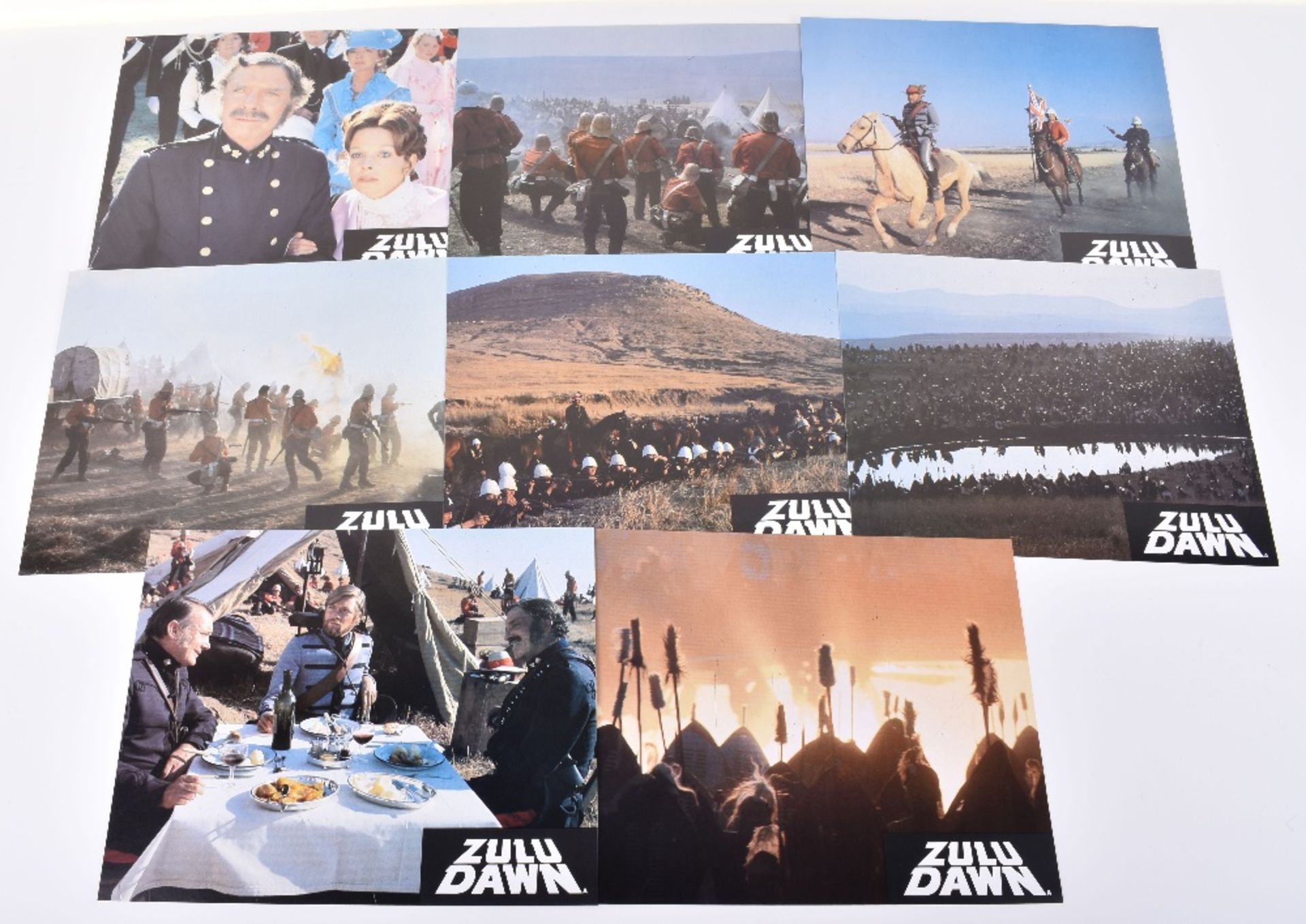 10x Front of House / Lobby Cards for the Motion Picture Zulu Dawn (1979) - Image 2 of 3