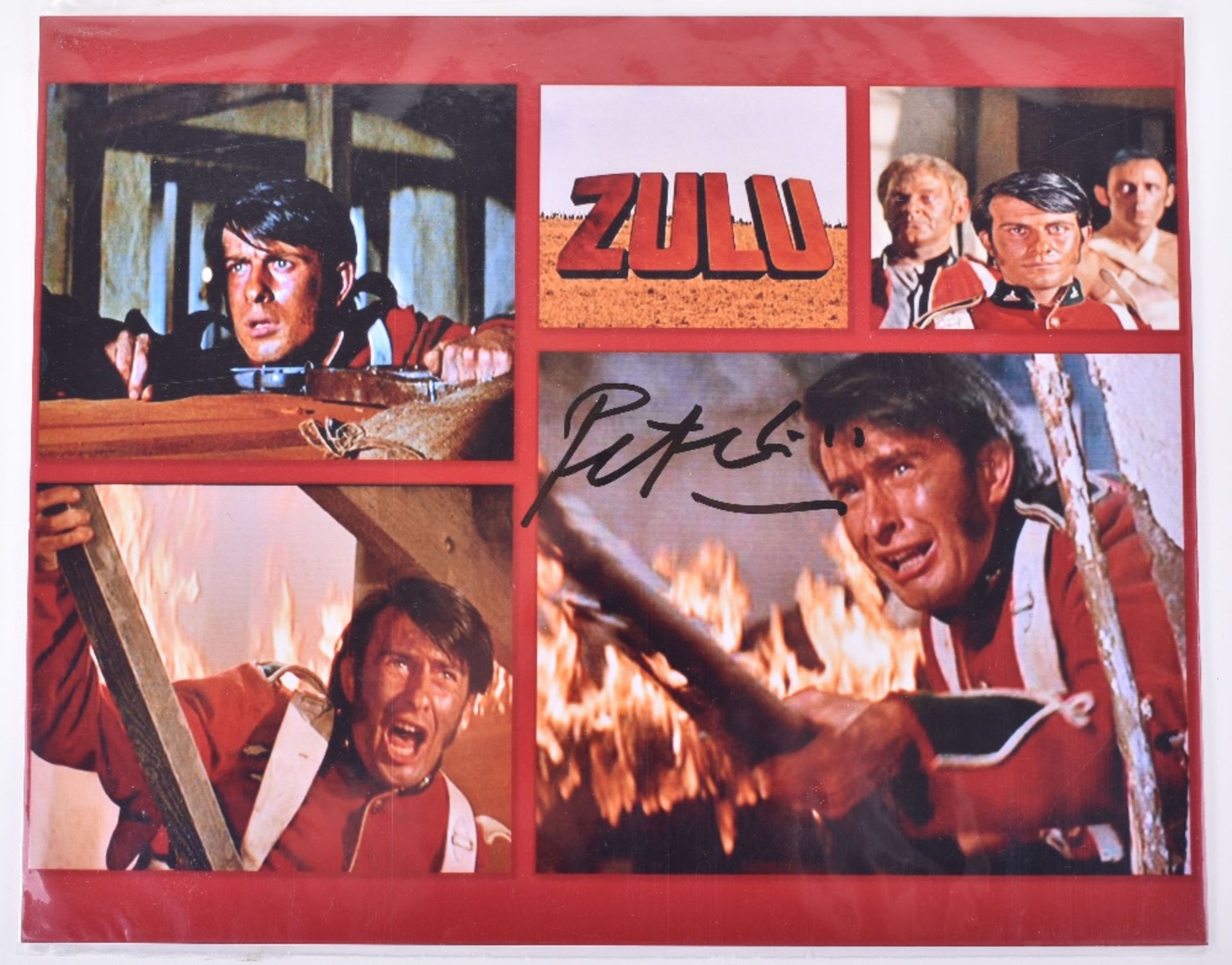 Grouping of Signatures of the Actors from the Motion Picture Zulu (1964) - Image 4 of 4