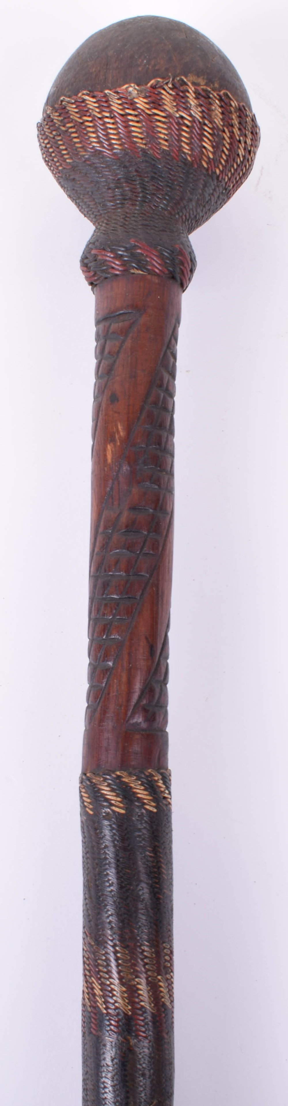 Zulu Ceremonial Knobkerrie - Image 3 of 8