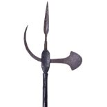 Zulu Axe and Spear Combination Weapon