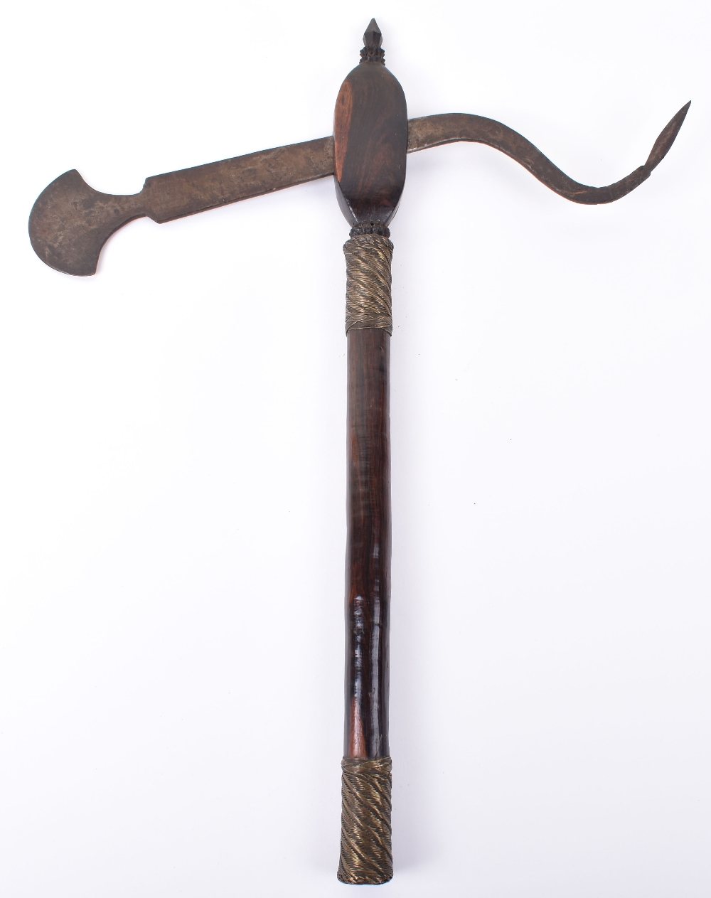 Zulu / African Tribal Battle Axe - Image 4 of 7