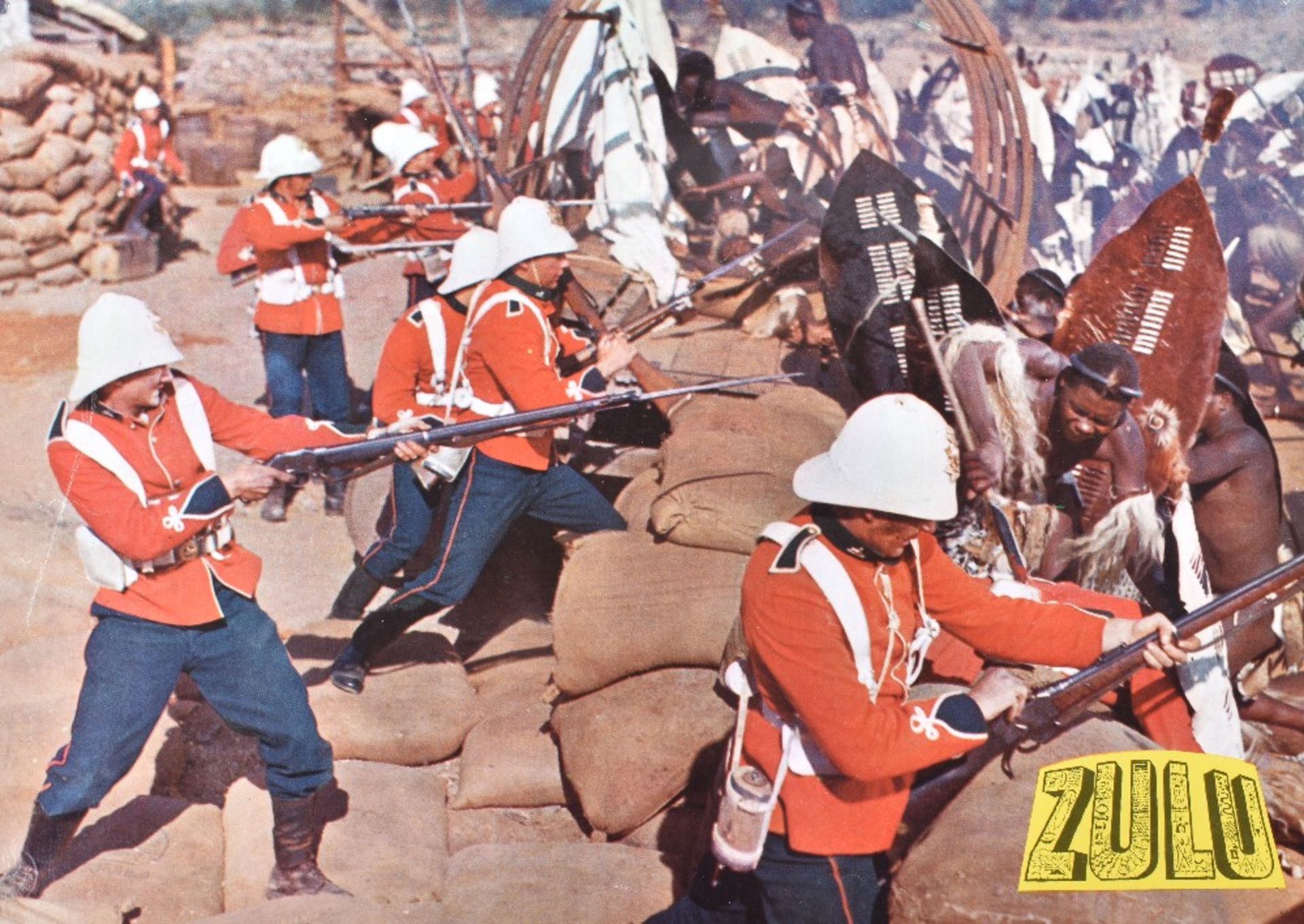 14x Original Cinema Lobby Cards for Zulu (1964) - Image 4 of 4