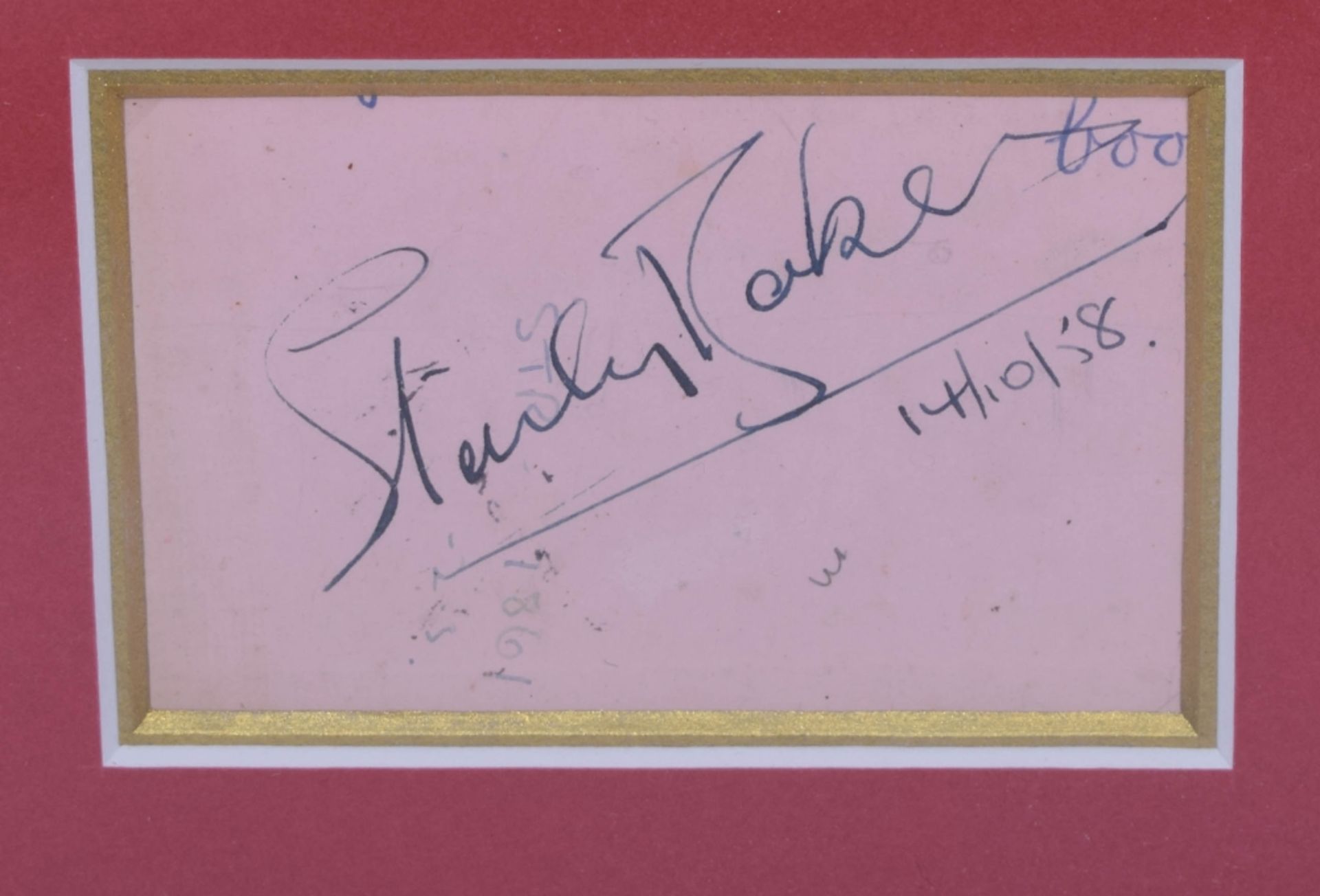 Sir (William) Stanley Baker (1928-1976) Autograph - Image 3 of 5