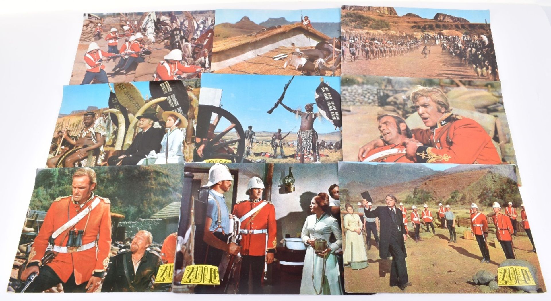 14x Original Cinema Lobby Cards for Zulu (1964) - Image 2 of 4