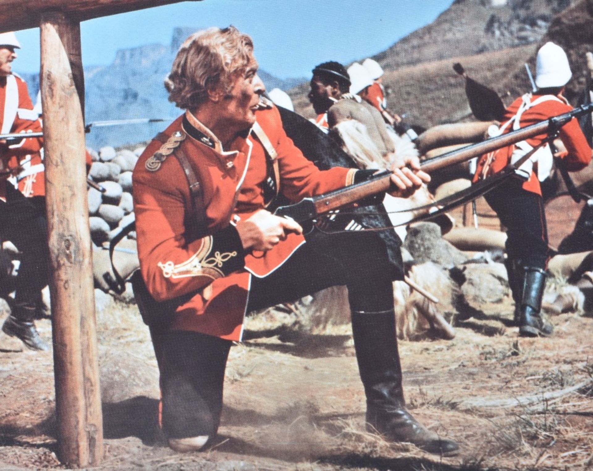 10x Coloured Print Photographs from the Film Zulu (1964)