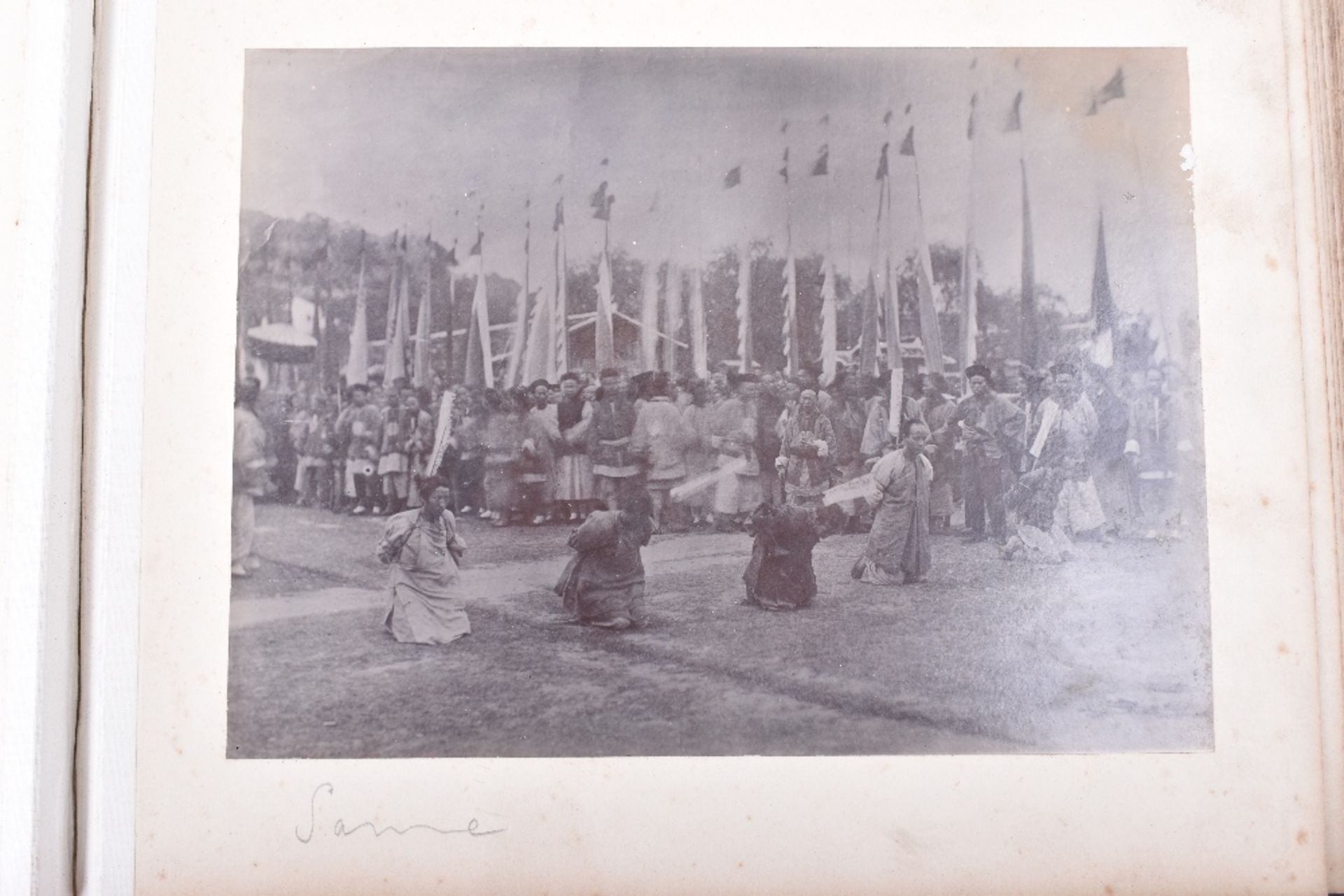 Important Pair of Chinese Photograph Albums circa 1900 - Image 26 of 73