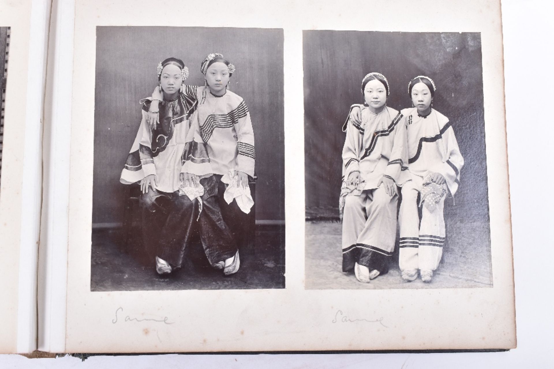 Important Pair of Chinese Photograph Albums circa 1900 - Image 18 of 73