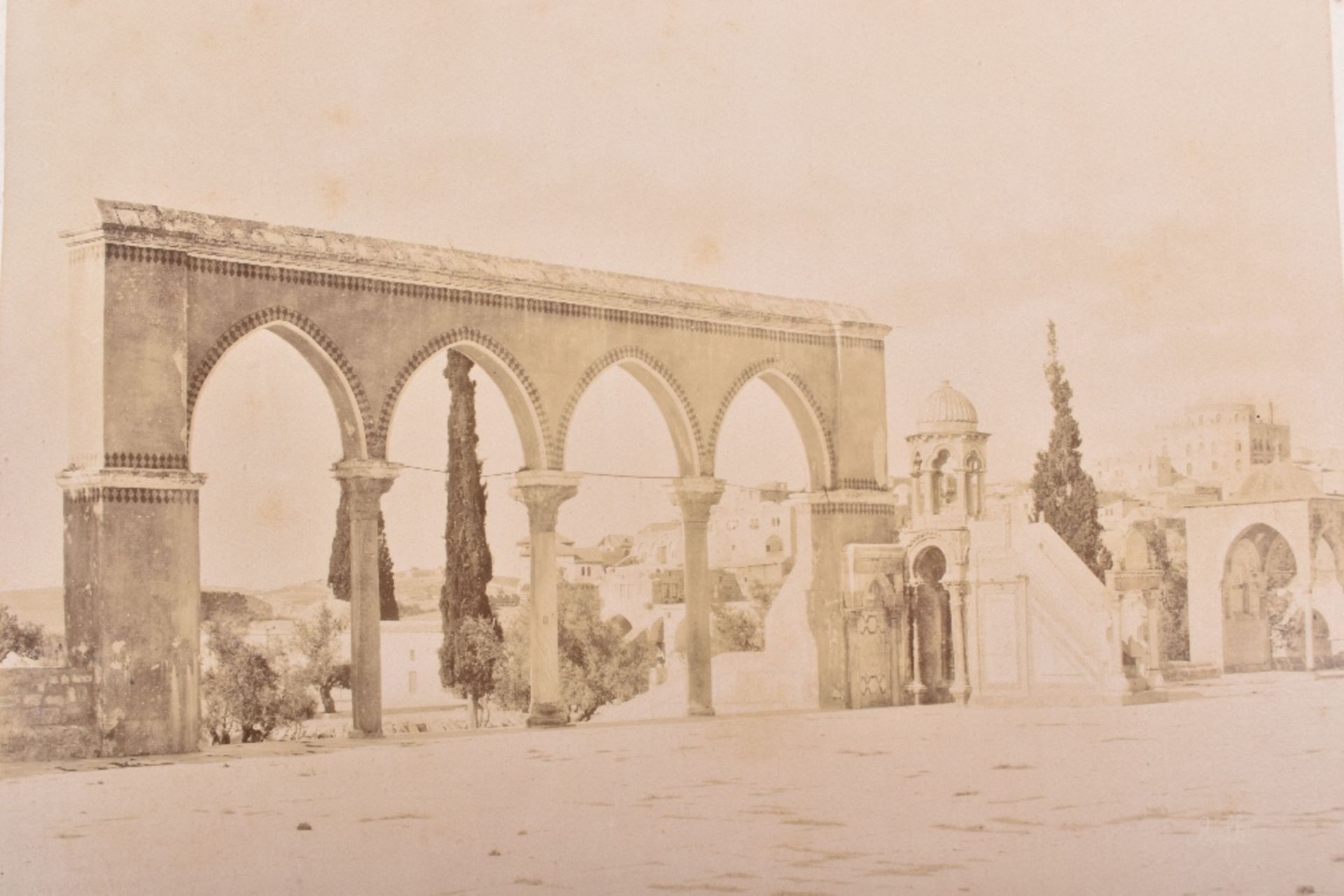 Important Photograph Album Palestine late 19th Century - Image 18 of 27