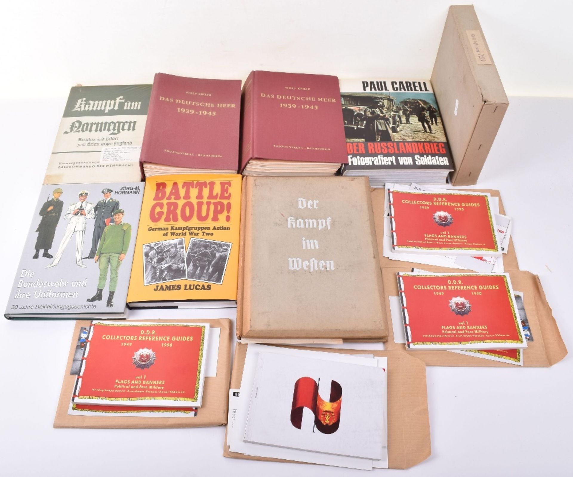 Collection of Period German and Collectors Reference Books