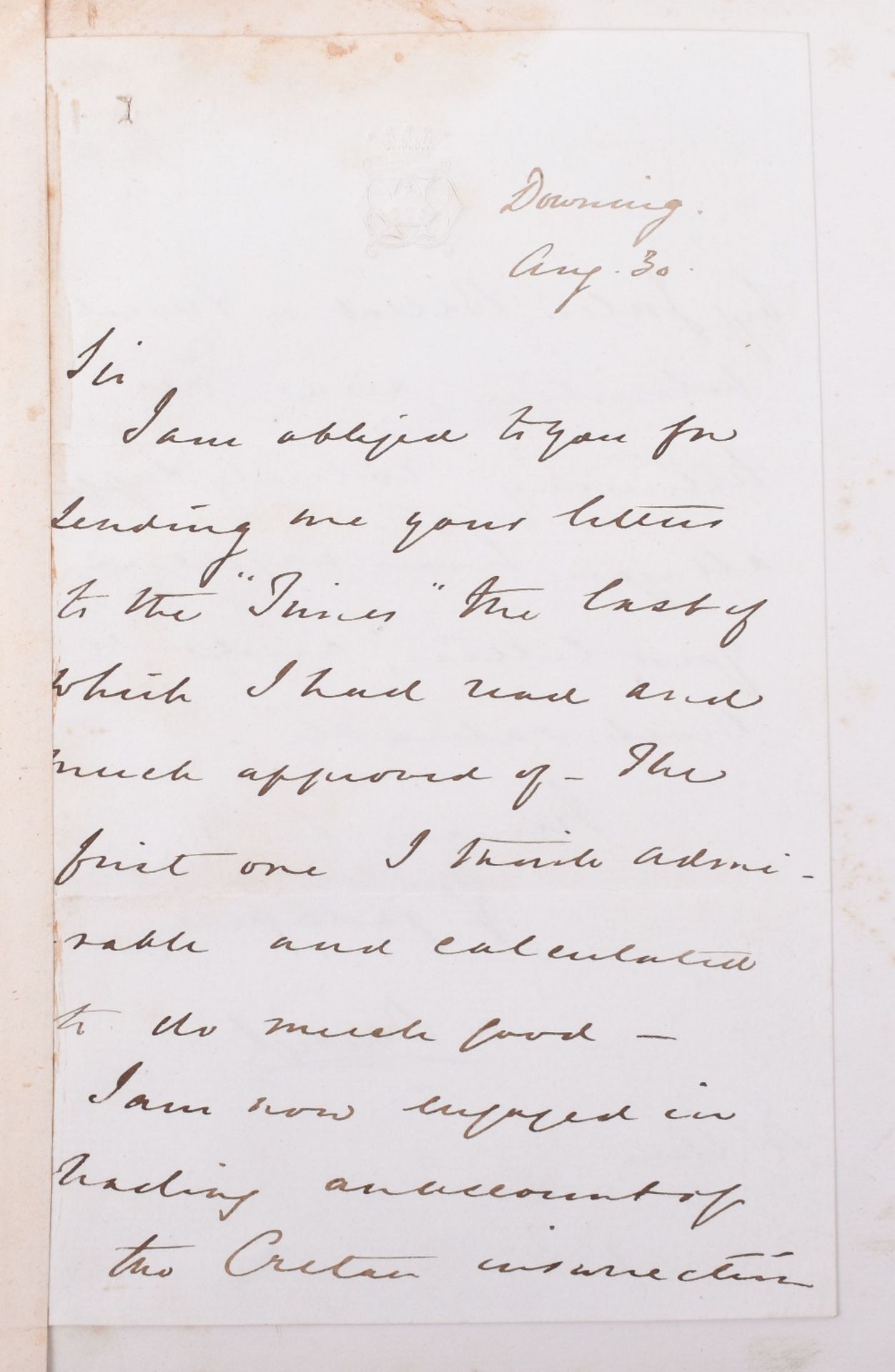 Letter book Relating to Dr Charles Wells from the 1860's to the late 1880's. Dr Wells was a Recognis - Image 3 of 8