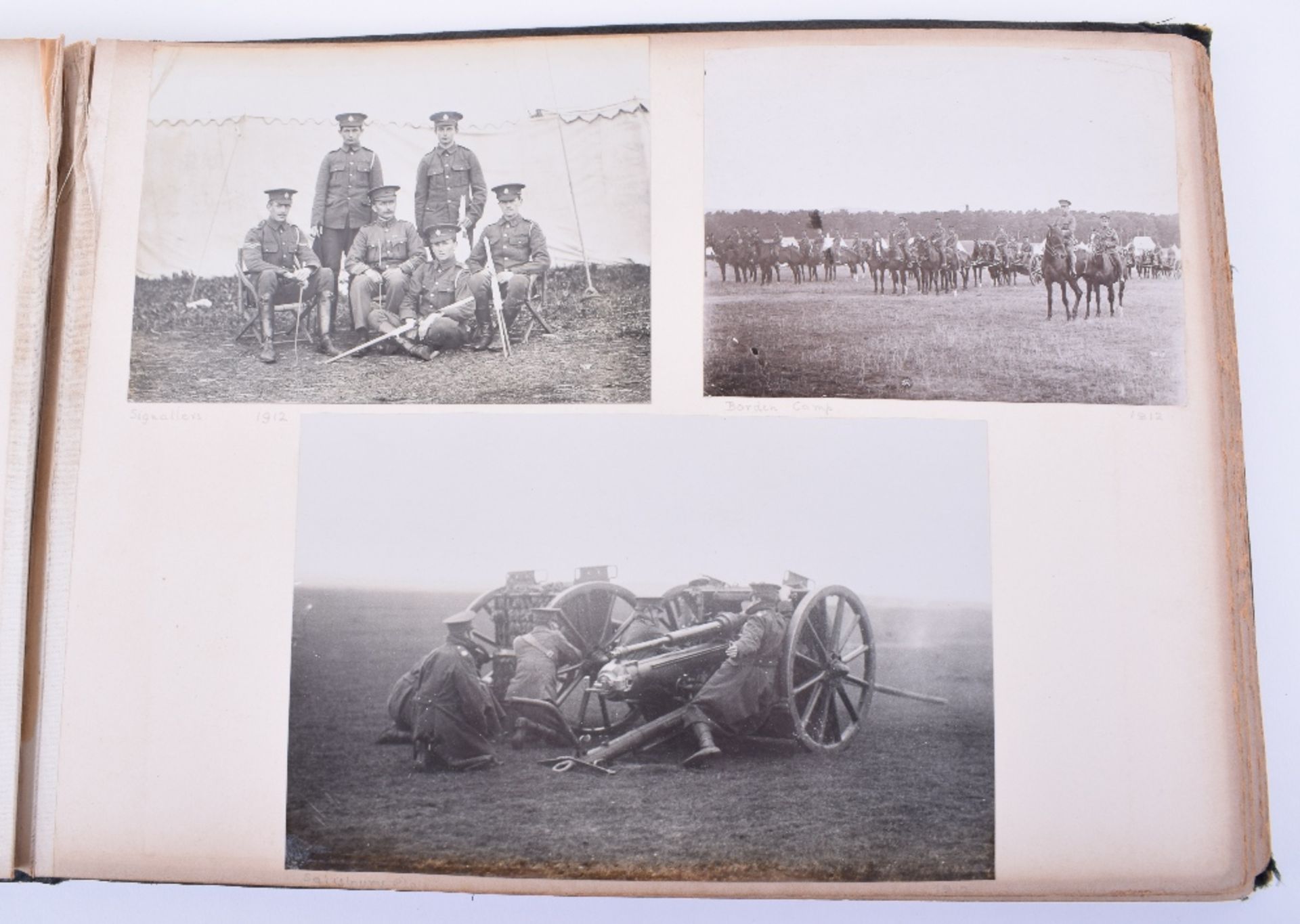 Photograph Album with Images of University of London OTC and Royal Navy W/T Station Pevensey Interes - Image 5 of 5