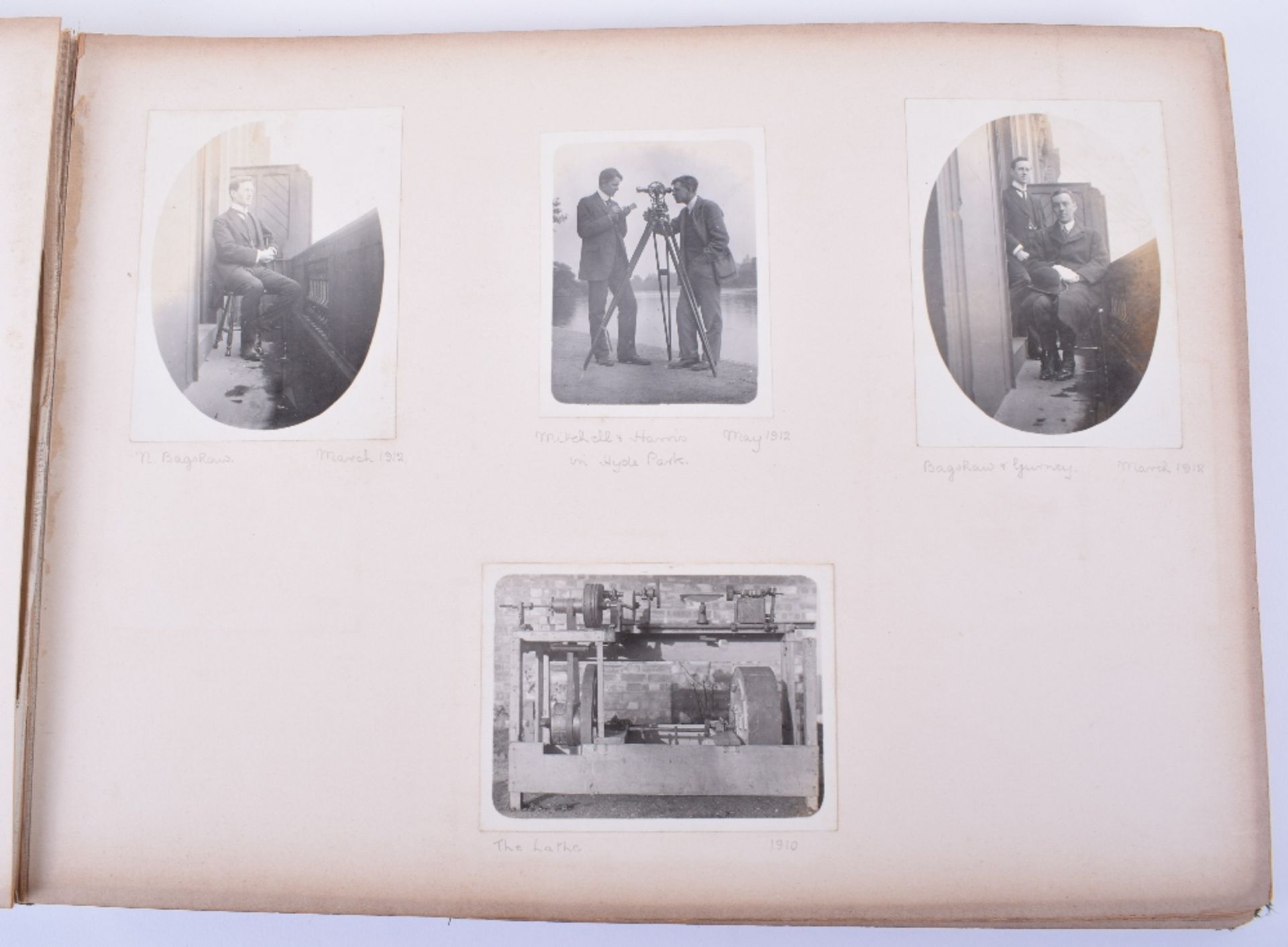 Photograph Album with Images of University of London OTC and Royal Navy W/T Station Pevensey Interes - Image 4 of 5