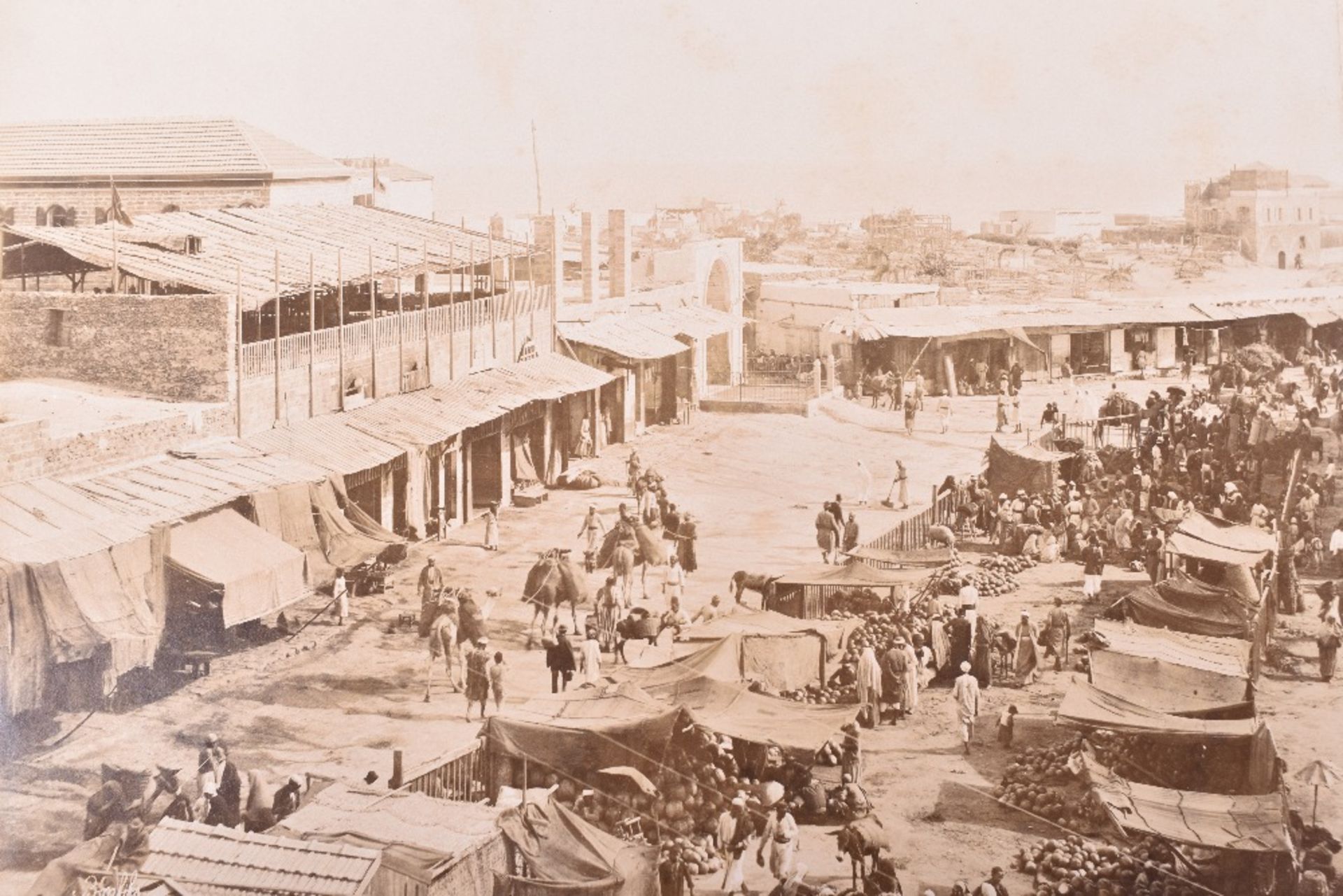 Important Photograph Album Palestine late 19th Century - Image 14 of 27