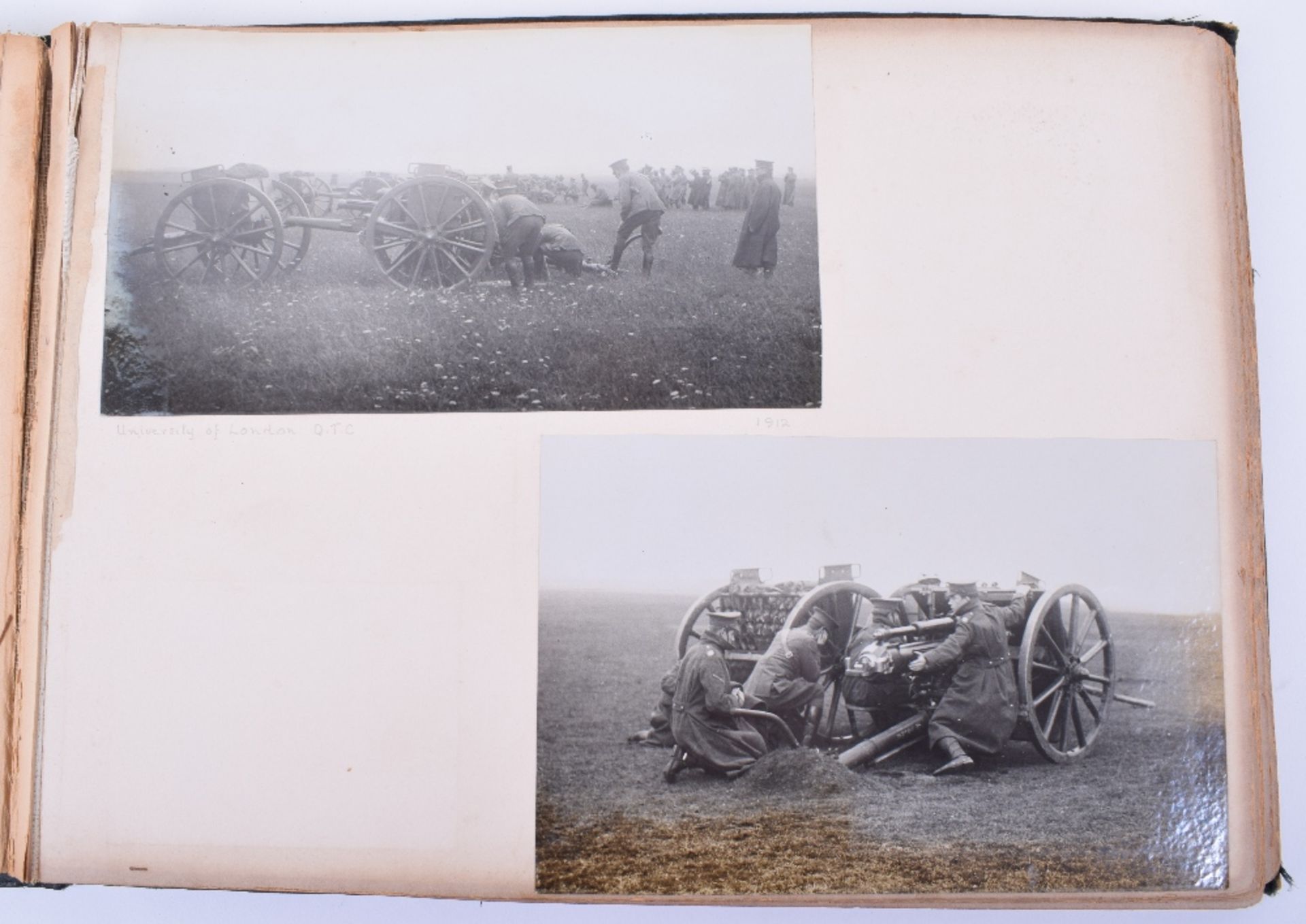 Photograph Album with Images of University of London OTC and Royal Navy W/T Station Pevensey Interes - Image 2 of 5