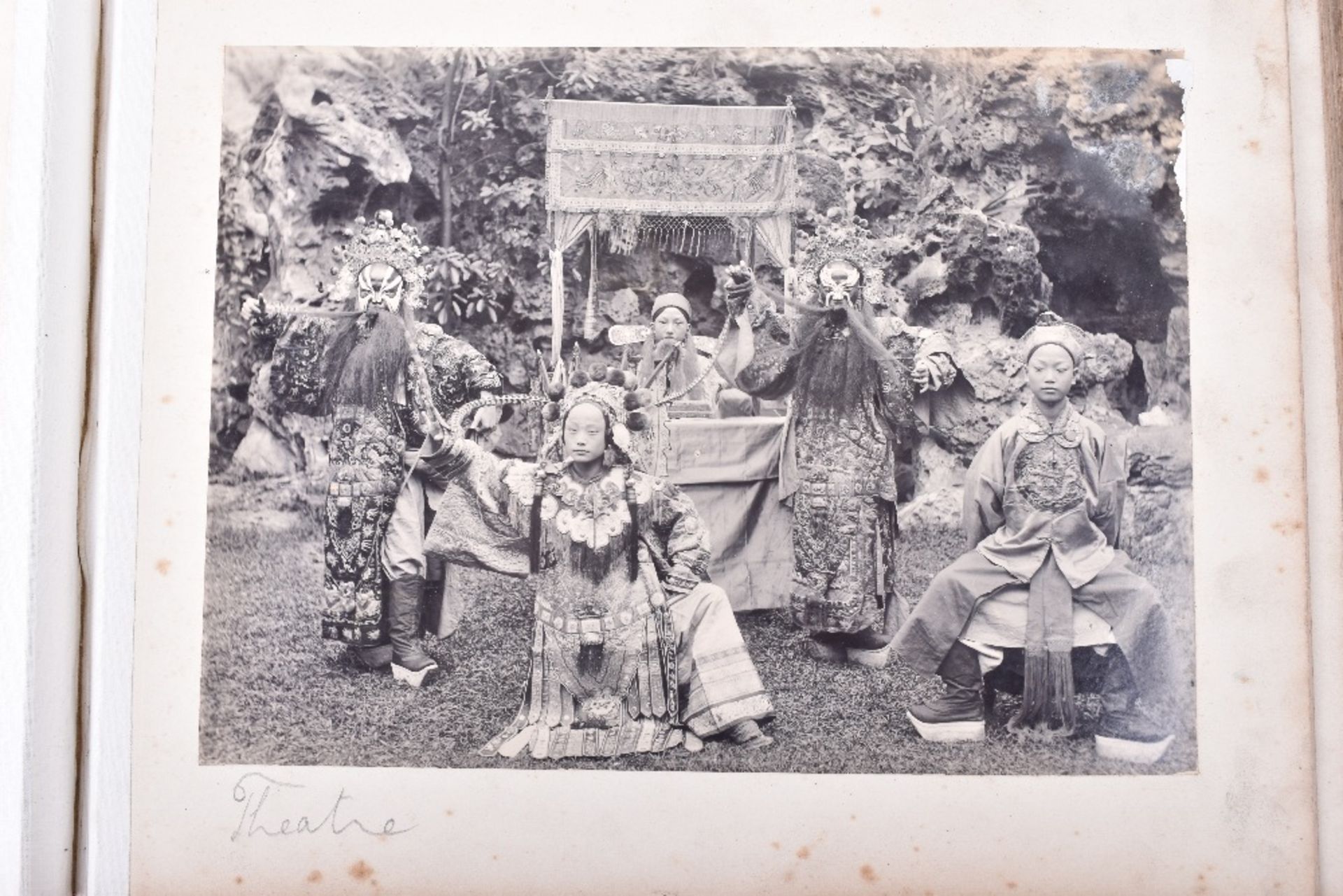 Important Pair of Chinese Photograph Albums circa 1900 - Image 8 of 73