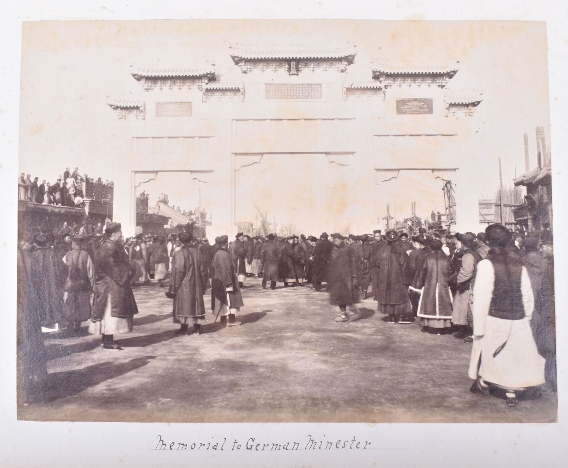 Important Pair of Chinese Photograph Albums circa 1900 - Image 14 of 73