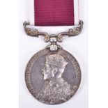 George V Indian Army Long Service Good Conduct Medal Central India Horse