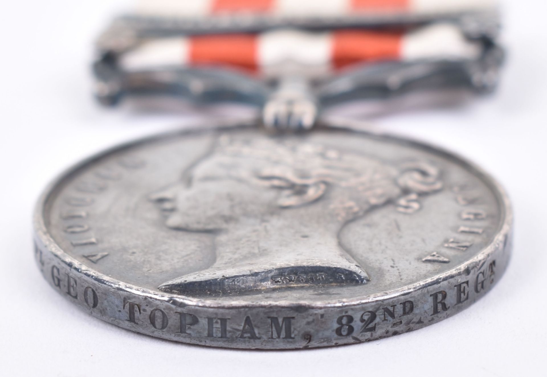 Indian Mutiny 1857-58 Campaign Medal 82nd (Prince of Wales Volunteers) Regiment of Foot - Image 2 of 3