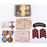 WW1 Medal Pair 10th London Regiment